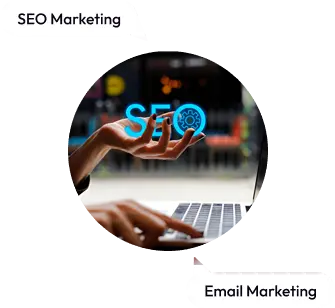 seo marketing and email marketing image