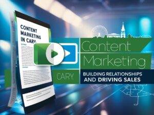 Content Marketing in Cary Building Relationships and Driving Sales